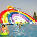 Rainbow water slide 2