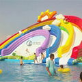 Rainbow water slide 3