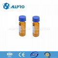 9-425 clear  Screw Top Vial with Writing Patch 2