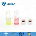 8-425 clear screw top vials with writing