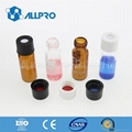8-425 clear screw top vials with writing patch 2
