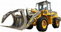 3.5T log loader wheel loader made in China 