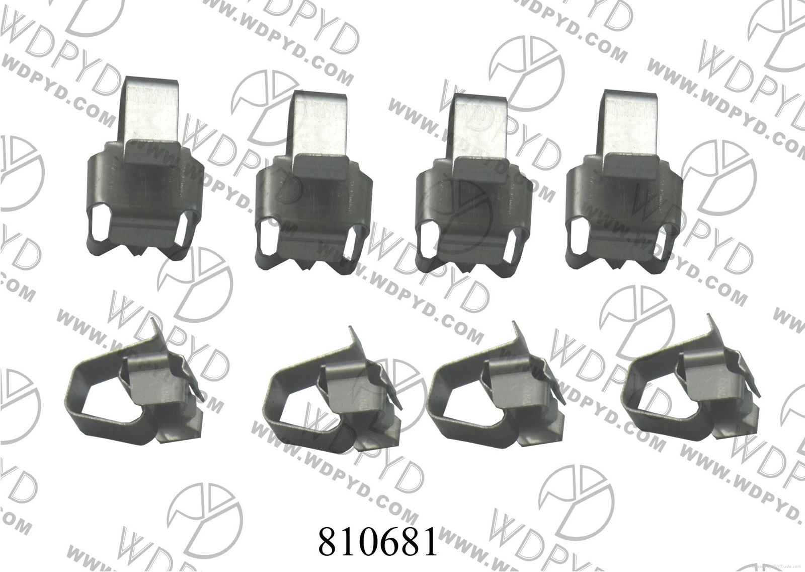 hot sales disc brake pad clip 810681