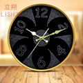 LISHUO12 inches large European wall clock simple contemporary  round  clock 4