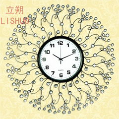 Lishuo specials european-style luxury wall clock contemporary sitting room is co