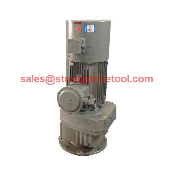 inline helical gearbox / geared motor