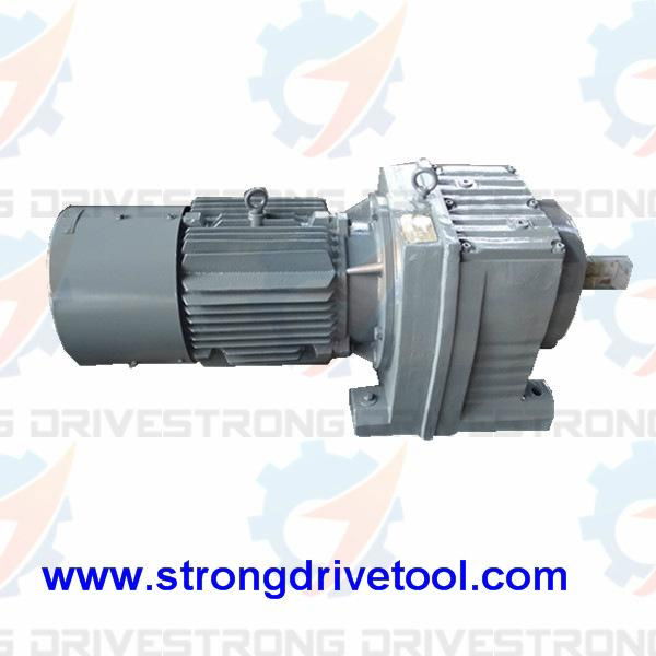 inline helical gearbox / geared motor 5