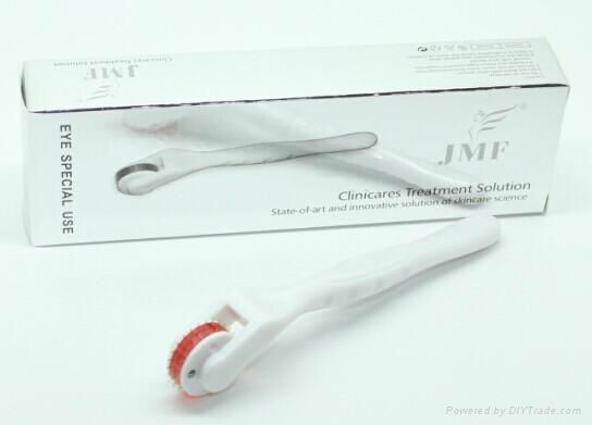 75 needles titanium dermaroller micro needle therapy eye derma roller 1