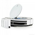 Remote control IR sensor anti-collision robotic vacuum cleaner with HEPA filter 