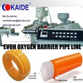 PEX/EVOH oxygen barrier pipe making machine KAIDE 4