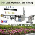Inline flat drip irrigation tape extruder machine  KAIDE 180m/min