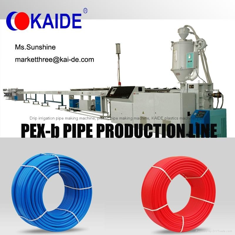 Cross-linking PEX Pipe Making Machine KAIDE 3