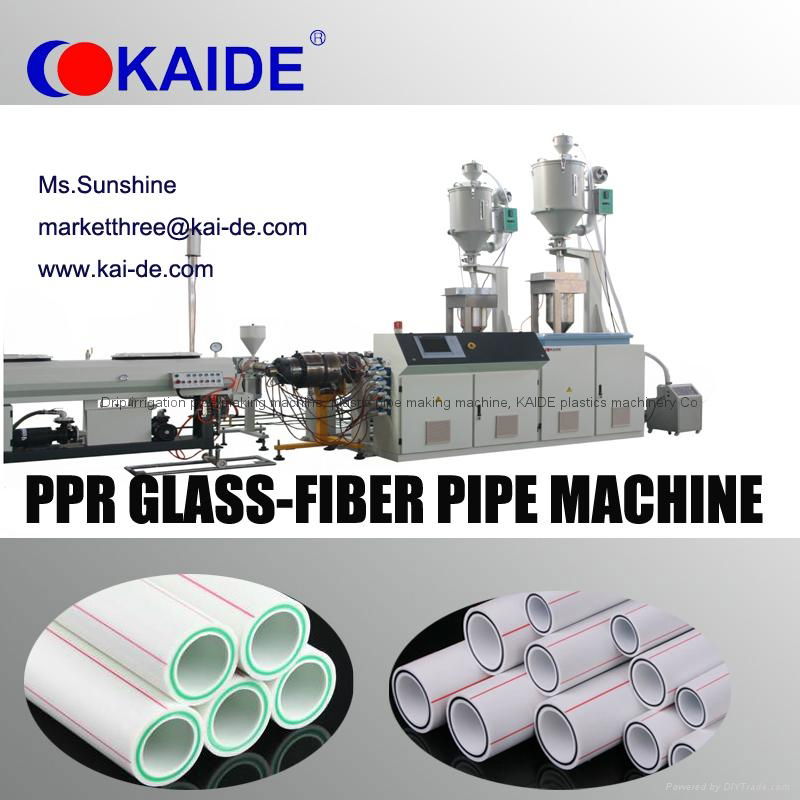 PPR/Glass-fiber Pipe Production Machine KAIDE 2