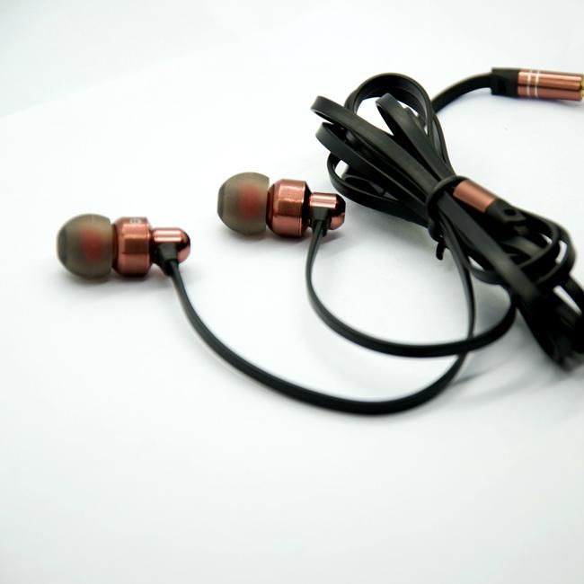 Best quality 3.5mm mono metal earphone for mobile phone with CE and RoHS 3