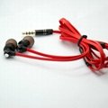 Best quality 3.5mm mono metal earphone for mobile phone with CE and RoHS 4