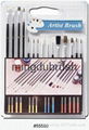 銅鍍鎳畫筆artist paint brush set