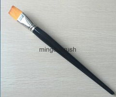 化纖絲銅鍍鎳畫筆artist paint brush