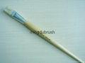 Bleached Chungking Bristle flat artist paint Brush (579) 1