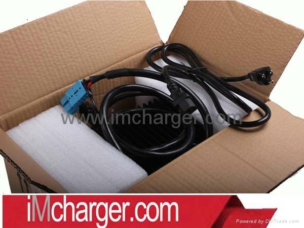 High quality battery charger 36V 21A for EzGo golf car with EzGo plug 3