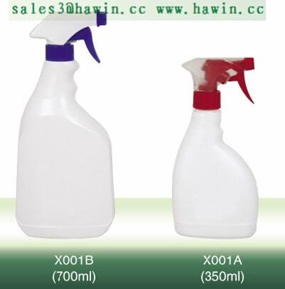 350ml 700ML HDPE Plastic trigger spray bottles for cleanning liquid