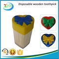Wooden toothpick with dispensor 4