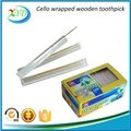 Cello wrapped wooden toothpick 4