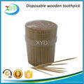 Bulk wooden toothpick with holder 1