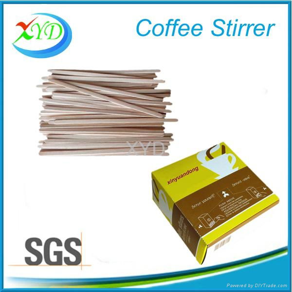 Wooden coffee stirrer 2