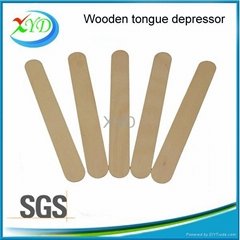 Wooden tongue depressor