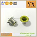 Round eyelet and garment for shoe lace 4