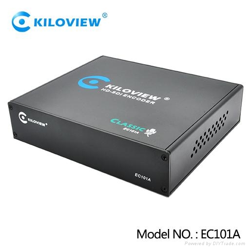 SDI network video encoder with h.264 1080p30 AACLC G.711 for iptv