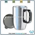 High quality double wall stainless steel travel mug 4