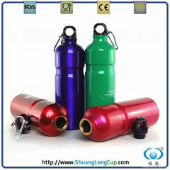 Hot promotional aluminum sports bottle,750ml