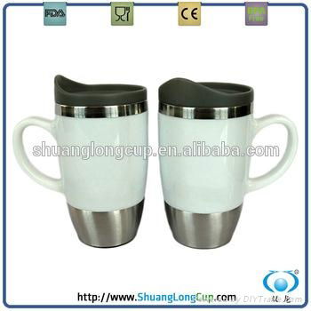 450ml Double wall travel mug wholesale 4