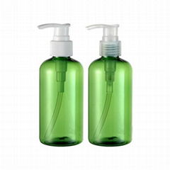 Plastic Boston PET lotion bottle for cosmetic packaging 220ml 