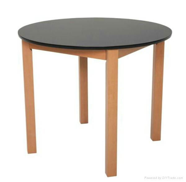 hot selling wooden dining table and chair 2