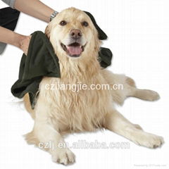 microfiber pet bath towel