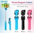Mini wired selfie-stick designer hotsell lightweight selfie stick with cable