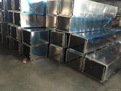 PVDF spray painted solid aluminium panels. 