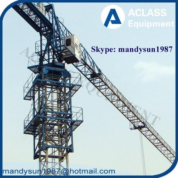50m Jib Chinese Hammerhead Tower Crane QTP5010 for sale in Algeria 2