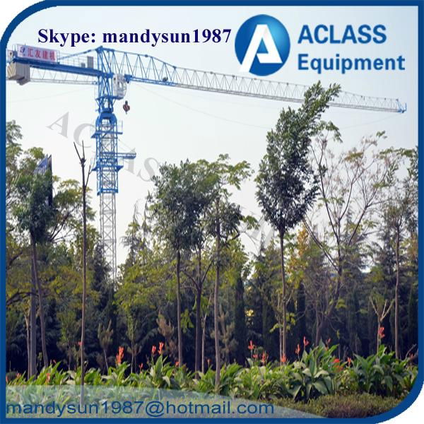 50m Jib Chinese Hammerhead Tower Crane QTP5010 for sale in Algeria 3