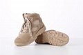 Desert Color Compounded Rubber With EVA Outsole Cheap Price Ankle Combat Boot 3