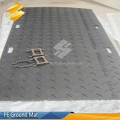 large vehicles HDPE board plastic ground