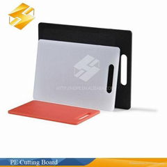 FDA HDPE polyethylene plastic chopping board made in China