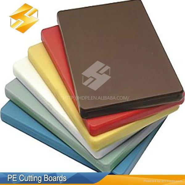 Professional Good Quality Plastic PE Chopping Board with FDA certificate 5