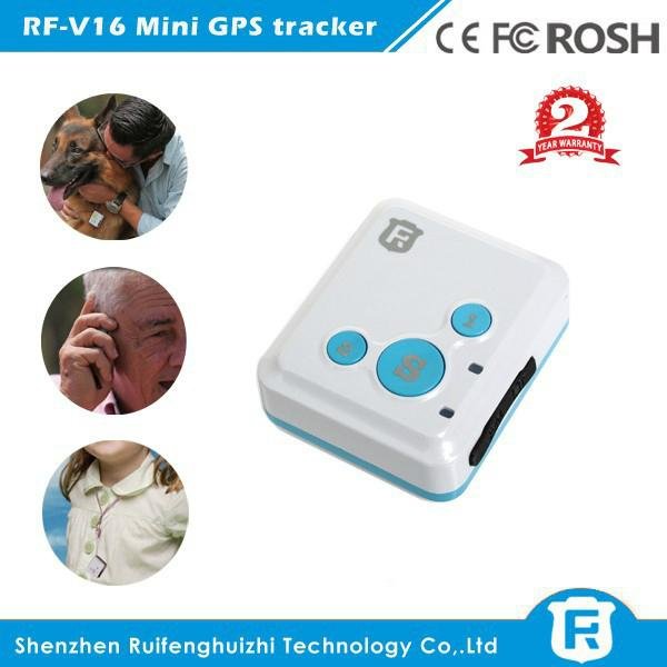Original Reachfar RF-V16 portable hidden mini sos gps tracker for kids