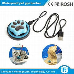 waterproof wireless charging smallest cheap gps pet tracker inside sim card for