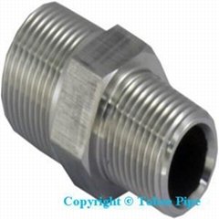  malleable cast iron pipe fitting hexagon nipple