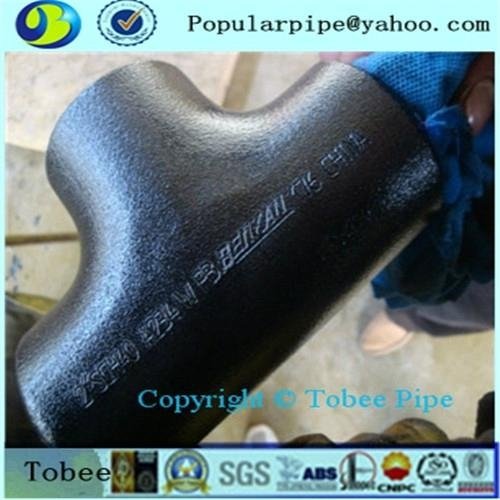 butt welded Seamless pipe fitting  Tee 5
