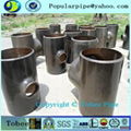 bevelled ends pipe fitting pipe tee 3